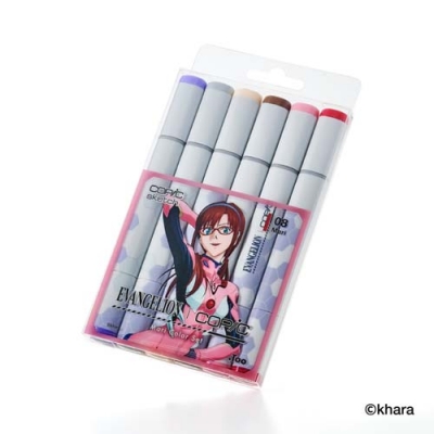 【画材-コピック】EVANGELION×COPIC Mari Color Set