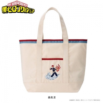 グッズ-バッグ】僕のヒーローアカデミア 刺繍トートバッグ 轟焦凍 