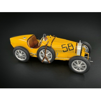 【プラモデル】ブガッティ タイプ35B 1928 タルガ・フローリオ/1930 モナコGP(日本語対訳補足説明書付属) 1/12【再販】