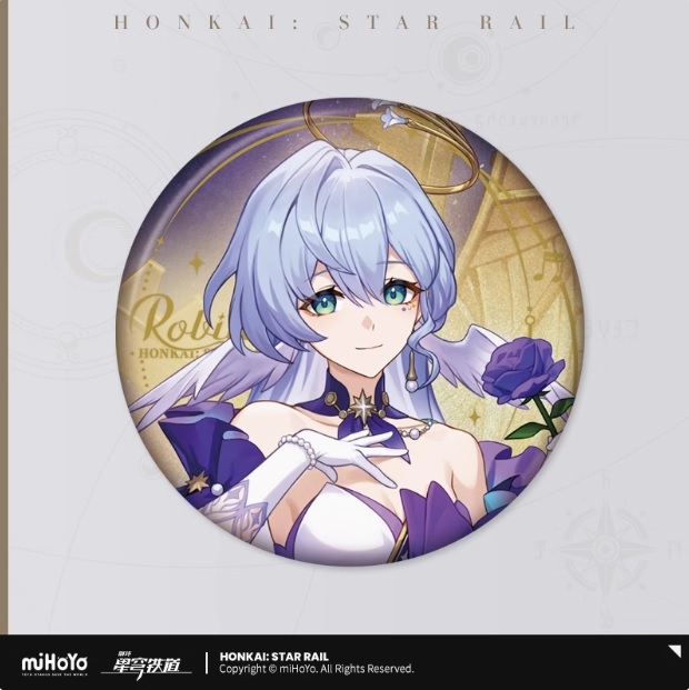 【グッズ-バッチ】崩壊:スターレイル 秋季慶典シリーズ 缶バッジ ロビン