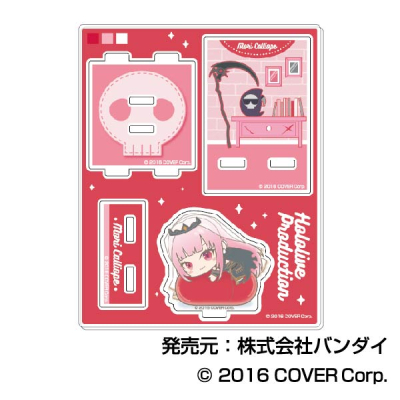 【グッズ-スタンドポップ】ホロライブ はぐみーつ つながるアクリルルームスタンドVol.2 06森カリオペ