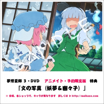 同人DVD】舞風/東方夢想夏郷3 限定版 | アニメイト