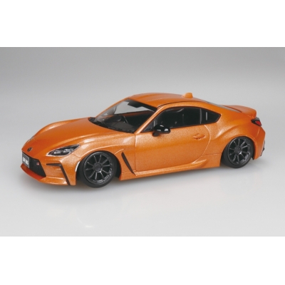 【プラモデル】楽プラ スナップキット No.10CU-FO トヨタ GR86 2021 カスタムホイール(フレイムオレンジ) 1/32