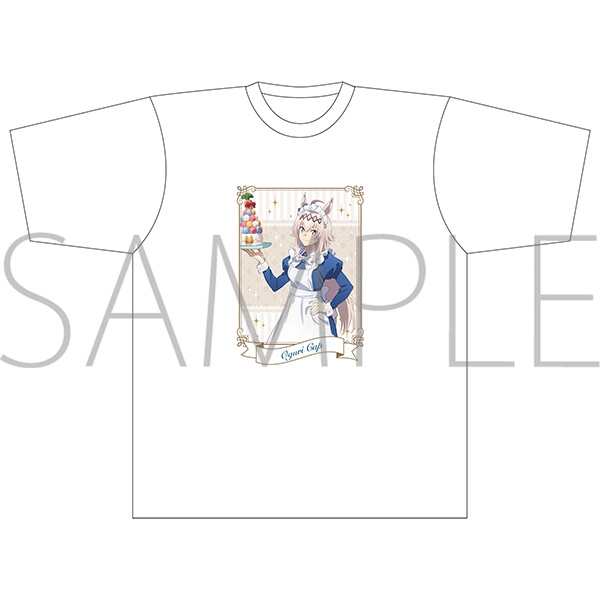 【グッズ-Tシャツ】アニメ『ウマ娘 シンデレラグレイ』 Tシャツ／オグリキャップ　～聖蹄祭へようこそ！トレセン学園メイド喫茶～