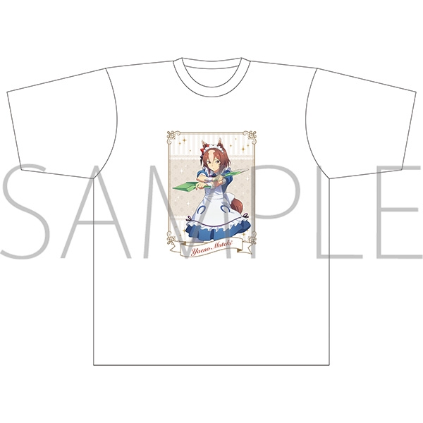 【グッズ-Tシャツ】アニメ『ウマ娘 シンデレラグレイ』 Tシャツ／ヤエノムテキ　～聖蹄祭へようこそ！トレセン学園メイド喫茶～