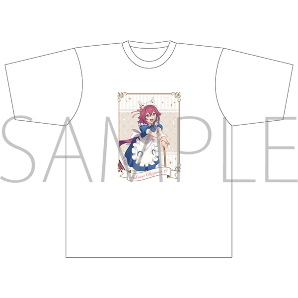 【グッズ-Tシャツ】アニメ『ウマ娘 シンデレラグレイ』 Tシャツ／サクラチヨノオー　～聖蹄祭へようこそ！トレセン学園メイド喫茶～