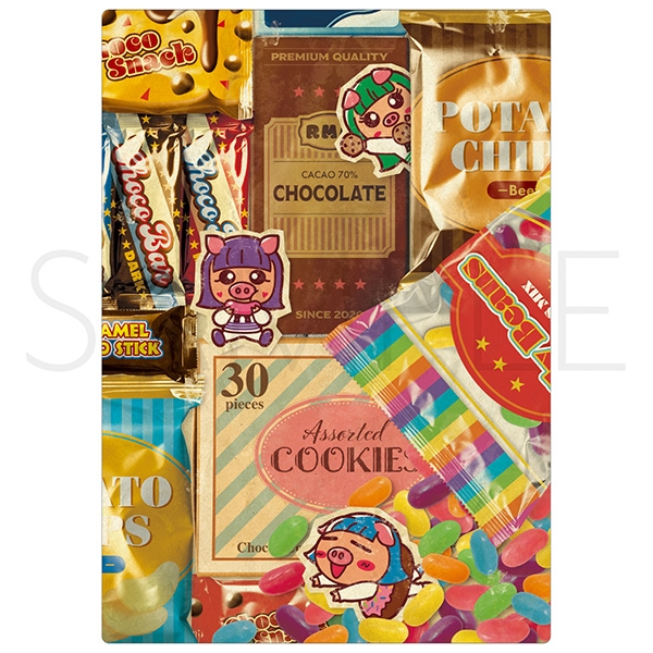 【グッズ-下敷き】ろこまこあこ 下敷き