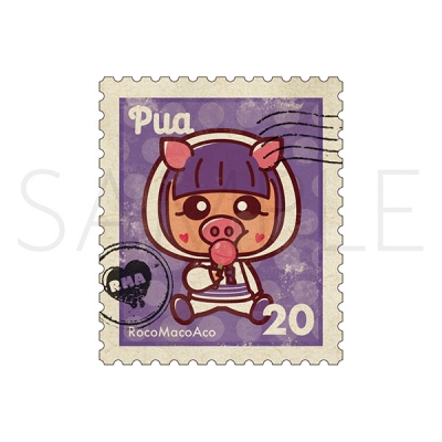 【グッズ-ステッカー】ろこまこあこ ステッカー/PUA