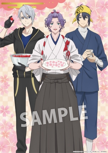 グッズ-ポスター】アニメ『刀剣乱舞-花丸-』 10周年記念描き下ろし 