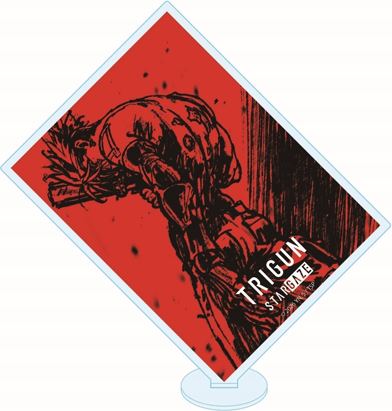 【グッズ-スタンドポップ】TRIGUN STARGAZE ティザービジュアル スクエアアクリルスタンド