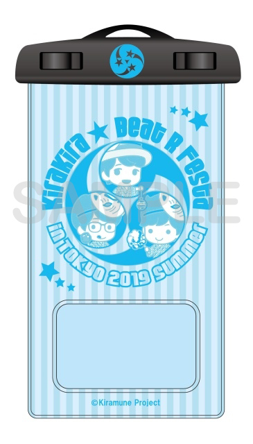 グッズ ポーチ Trignalのキラキラ ビートrフェスタ In東京 19 Summer 防水スマートフォンポーチ アニメイト