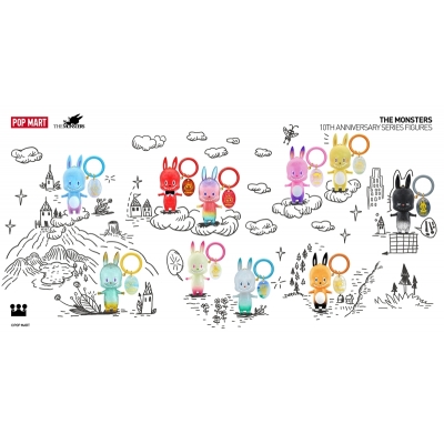 【トレーディングフィギュア】POPMART THE MONSTERS 10th Anniversary シリーズ