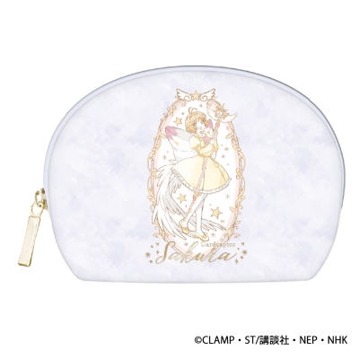 【グッズ-ポーチ】カードキャプターさくら ティッシュポーチ ラベンダー
