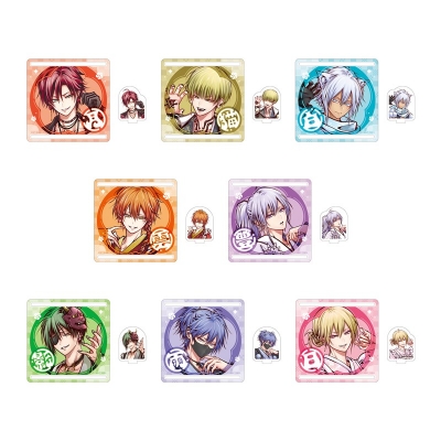 【グッズ-コースター】雅血の陰陽師 トレーディングアクリルスタンド付きコースター(Letter & Moon)