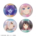 【グッズ-バッチ】真夜中ハートチューン オーロラ缶バッジ4個セット Aの画像