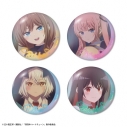 【グッズ-バッチ】真夜中ハートチューン オーロラ缶バッジ4個セット Bの画像