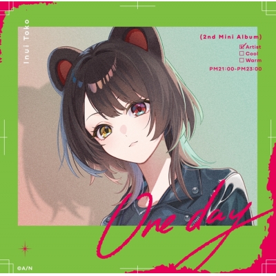 【音楽】戌亥とこ/One day(通常盤・初回プレス)
