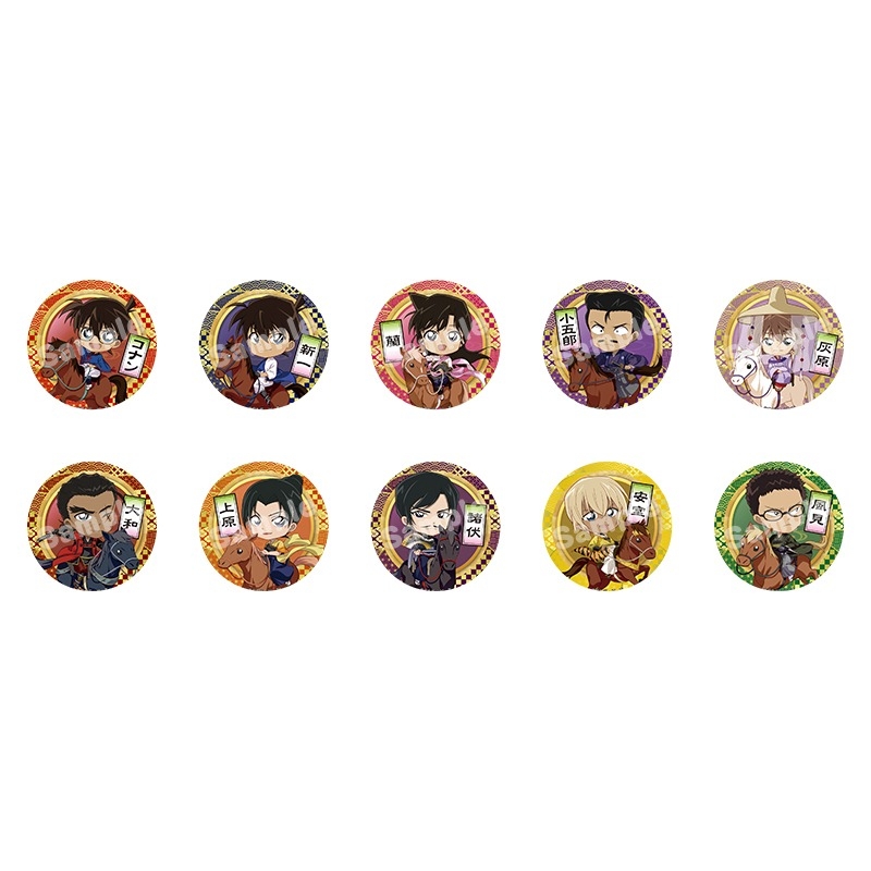 【グッズ-バッチ】名探偵コナン トレーディング缶バッジ 風雅疾駆！