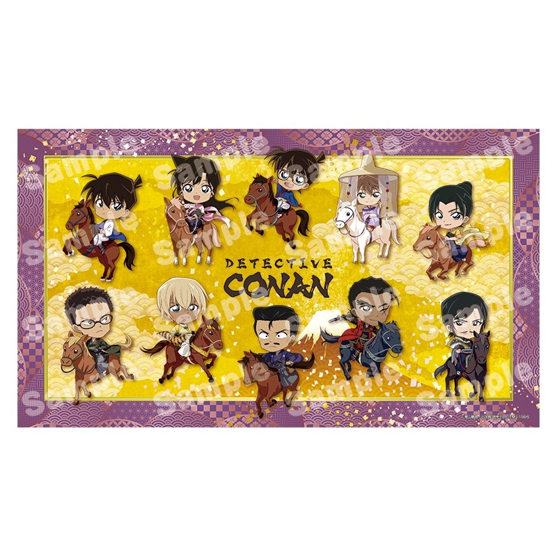 【グッズ-色紙】名探偵コナン 屏風風色紙 風雅疾駆！