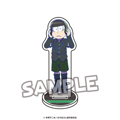 【グッズ-スタンドポップ】おそ松さん×カラオケBanBanコラボ チョロ松 アクリルスタンド