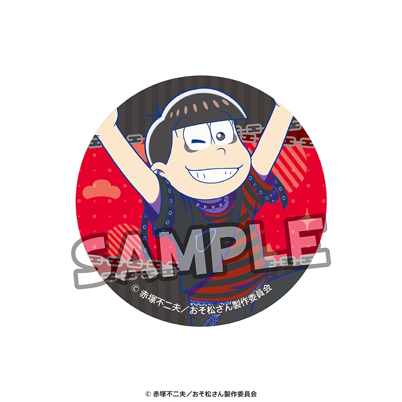 【グッズ-バッチ】おそ松さん×カラオケBanBanコラボ おそ松　缶バッチ