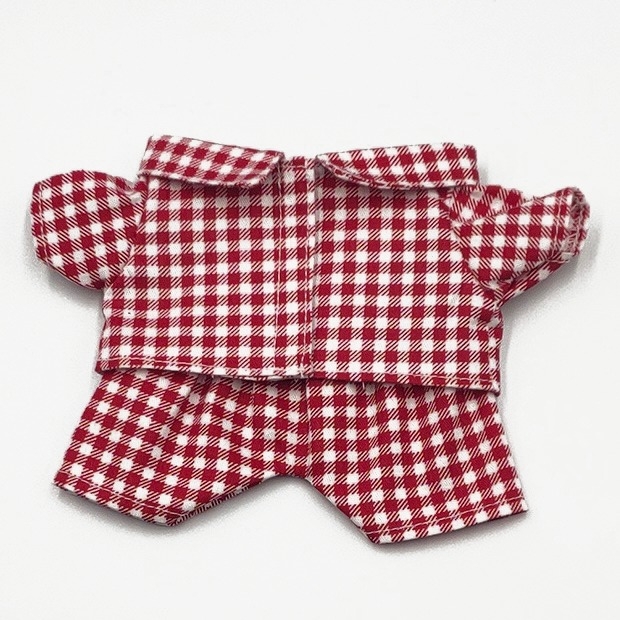 【グッズ-衣装】ノンキャラオリジナル ぬいぐるみ用パジャマ RD【G.triGer】