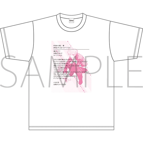 グッズ-Tシャツ】桜蘭高校ホスト部 環のメル画Tシャツ／環だょ 