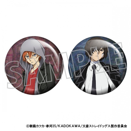 グッズ-バッチ】文豪ストレイドッグス ホログラム缶バッジセット/文豪  