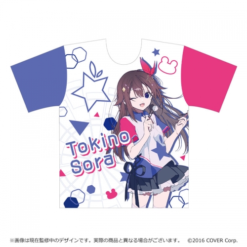 グッズ Tシャツ ホロライブ ダーツイラスト フルグラフィックtシャツ ときのそら Ver アニメイト