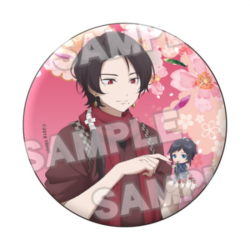 グッズ バッチ 続 刀剣乱舞 花丸 加州清光とねんどろいどこ で 描き下ろし 缶バッジ アニメイト