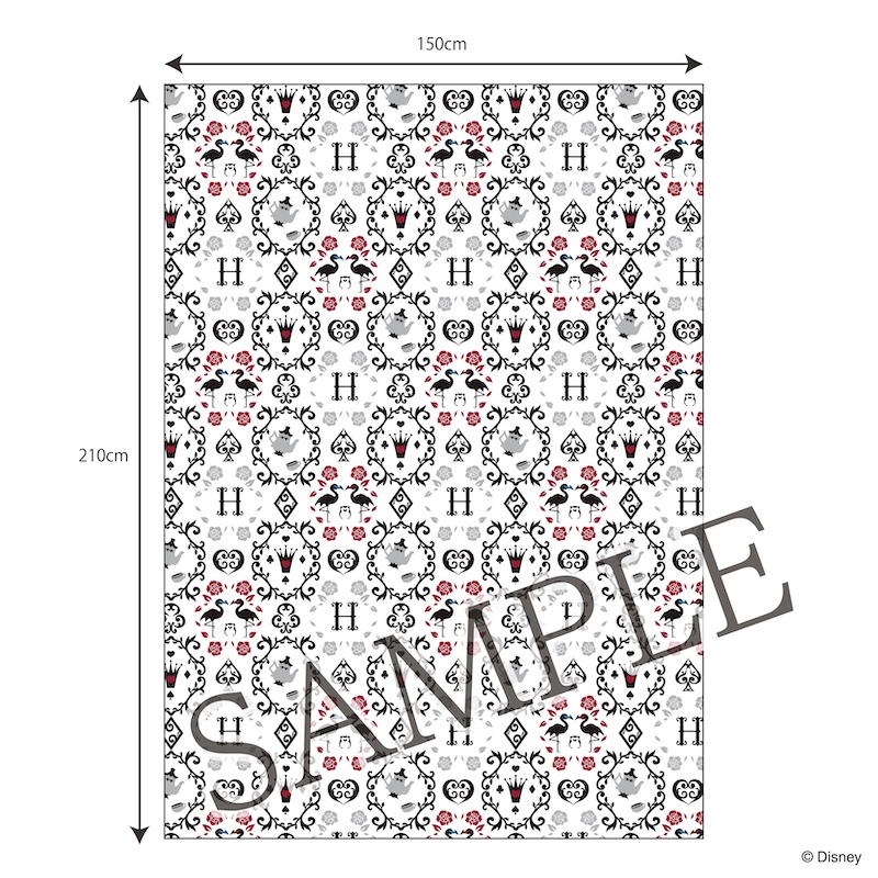 【グッズ-シーツ】ディズニー ツイステッドワンダーランド 掛けふとんカバー ハーツラビュル