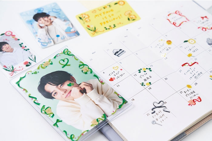 【グッズ-ステッカー】ノンキャラオリジナル ファブラブ デコレーションステッカー フラワー01【favluv】