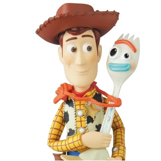 【フィギュア】ウルトラディテールフィギュア No.500 UDF TOY STORY 4 WOODY & FORKY