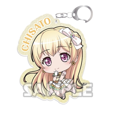 【グッズ-キーホルダー】バンドリ!ガールズバンドパーティ! キラッとアクリルキーホルダー 白鷺千聖(Pastel*Palettes)