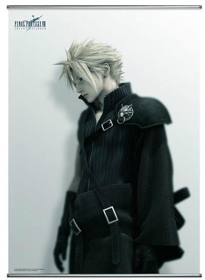 グッズ ポスター ファイナルファンタジー Advent Children ウォールスクロール クラウド 再々販 アニメイト