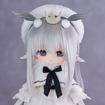 【アクションフィギュア】PICCODO ACTION DOLL X 白匣アリス 白桑 デフォルメドール
