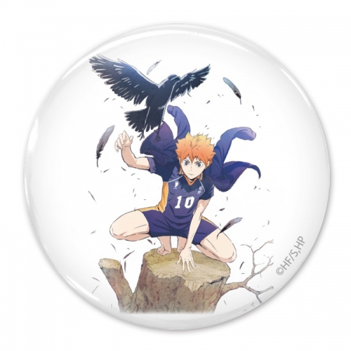 グッズ-バッチ】ハイキュー!! 日向翔陽 65mm缶バッジ Ver.3.0【再販 