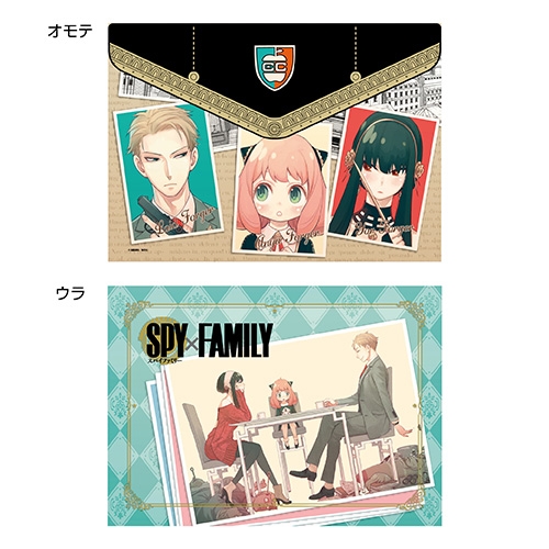 グッズ 文具 デスク用品 グッズ クリアファイル Spy Family フタ付きクリアファイル 2 Spy Family 再販 アニメイト