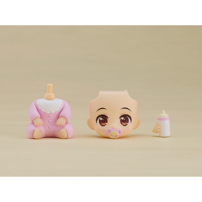 【フィギュア-パーツ】ねんどろいどもあ きせかえ赤ちゃんセット ピンク