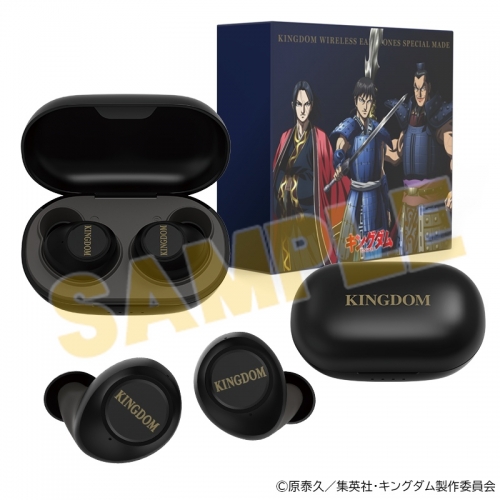グッズ オーディオアクセサリー True Wireless Stereo Earphones Tvアニメ キングダム コラボモデル アニメイト