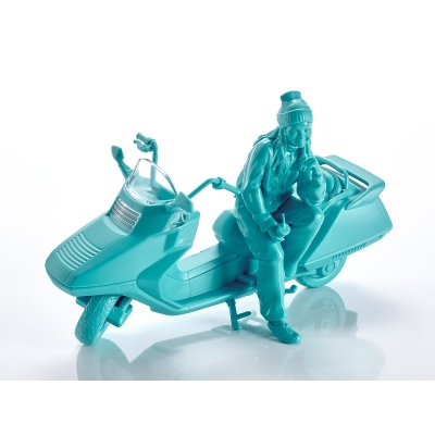 【プラモデル】PLAMAX MF-102 Rider's portrait Honda Fusion ターコイズ 1/20