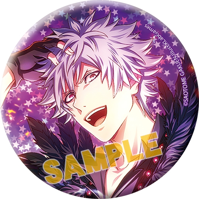 グッズ バッチ うたの プリンスさまっ Shining Live トレーディングスターホログラム缶バッジ 黒崎蘭丸コレクション アニメイト限定 アニメイト