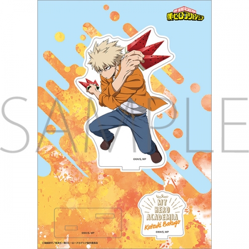 グッズ スタンドポップ 僕のヒーローアカデミア アクリルスタンド 夏 爆豪 アニメイト