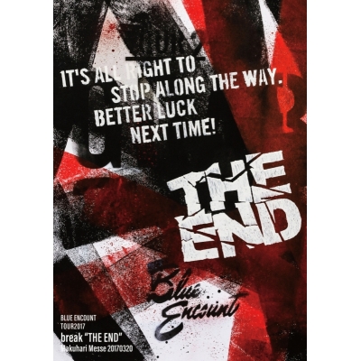 【DVD】BLUE ENCOUNT/TOUR2017 break"THE END"Makuhari Messe 20170320