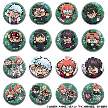 グッズ-バッチ】3年Z組銀八先生×大川ぶくぶ 3年Z組銀八先生 青春☆缶 
