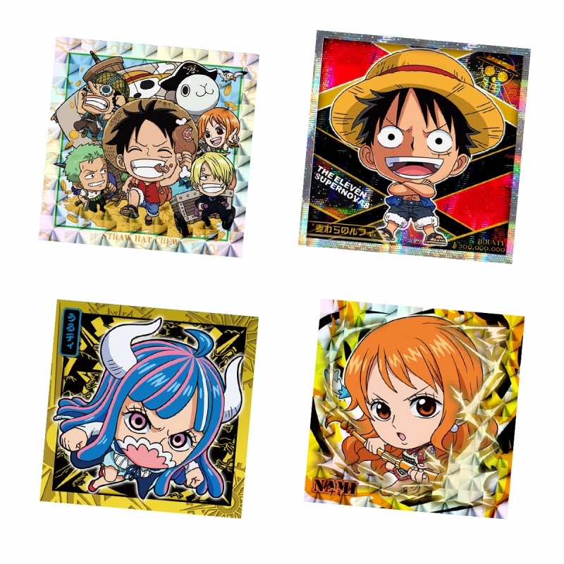 グッズ 食品 お菓子 グッズ 食品 ワンピース にふぉるめーしょん 大海賊シールウエハース Log 3 アニメイト