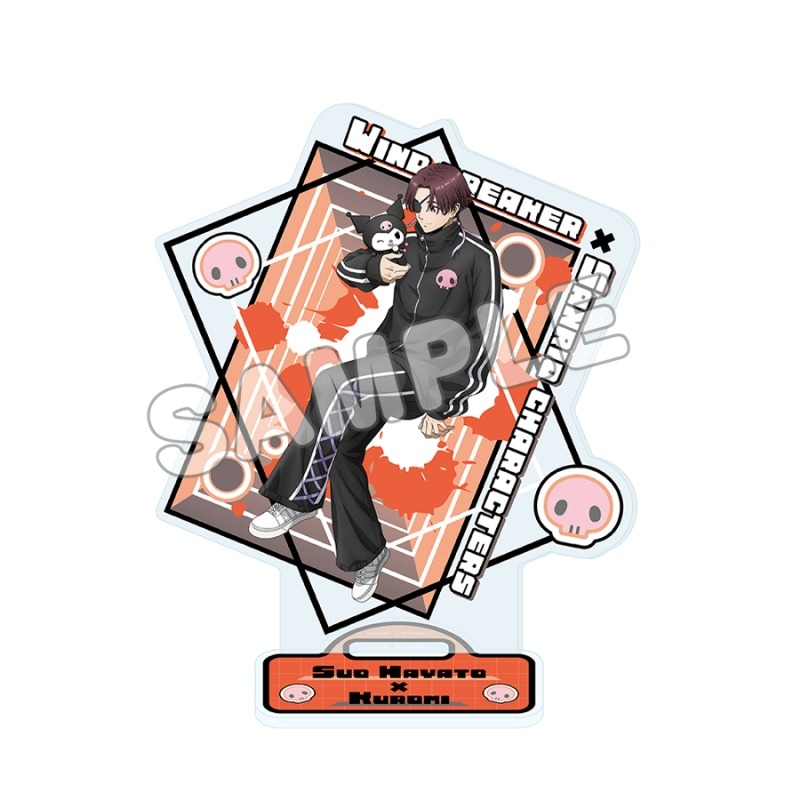 【グッズ-スタンドポップ】WIND BREAKER×サンリオキャラクターズ2 アクリルスタンド蘇枋隼飛×クロミ