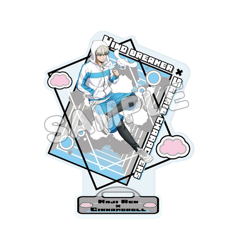【グッズ-スタンドポップ】WIND BREAKER×サンリオキャラクターズ2 アクリルスタンド梶蓮×シナモロール