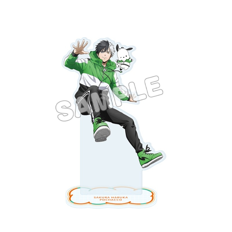 【グッズ-スタンドポップ】WIND BREAKER×サンリオキャラクターズ2 ビッグアクリルスタンド桜遥×ポチャッコ