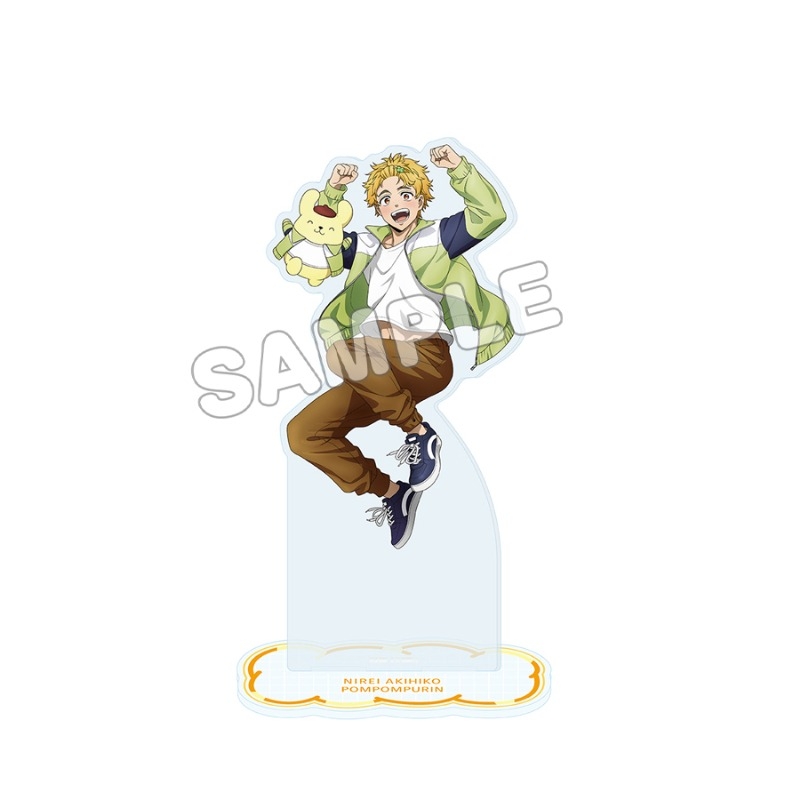 【グッズ-スタンドポップ】WIND BREAKER×サンリオキャラクターズ2 ビッグアクリルスタンド楡井秋彦×ポムポムプリン